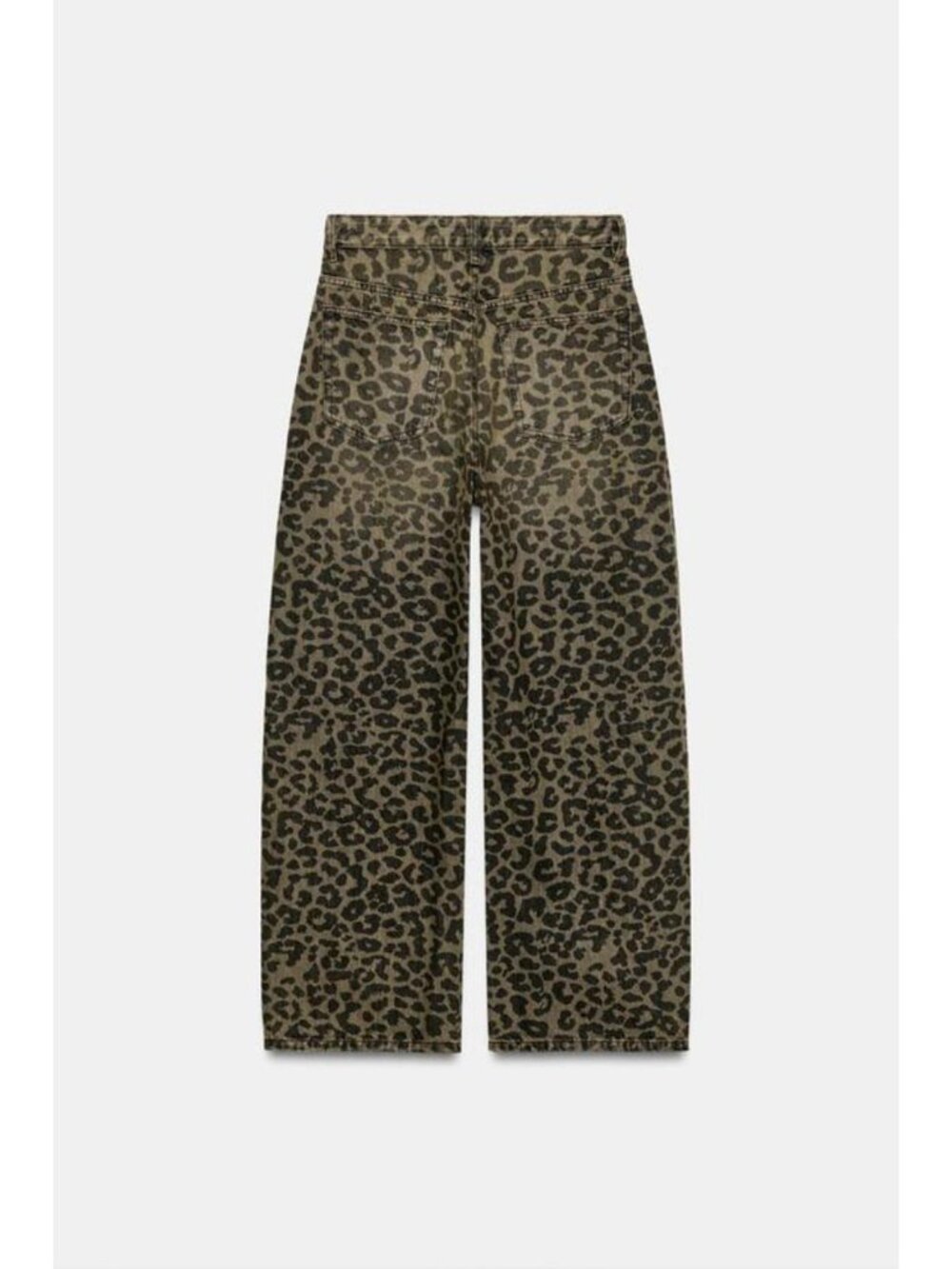 ZARA TRF BAGGY ANIMAL PRINT JEANS 4365/211/500 - Picture 4 of 5